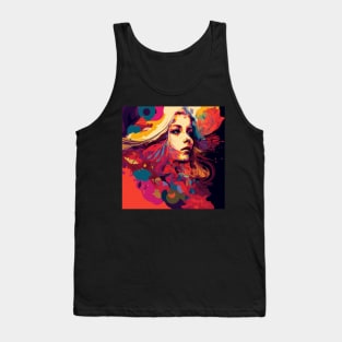 Psychedelic Girl Tank Top